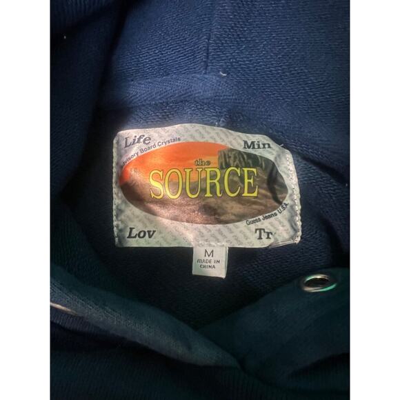 ADVISORY BOARD CRYSTALS ABC 123 Pull Over Hoodie Swarovski Crystal Brotherhood - Picture 3 of 4